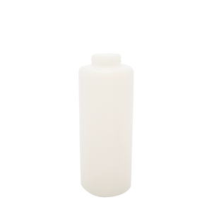 500mL cylinder plastic bottle with 38-400 neck